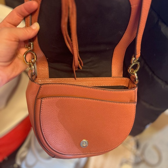 Rebecca Minkoff Cognac Leather Crossbody - Picture 2 of 6
